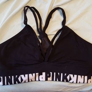 VS Pink strappy bralette